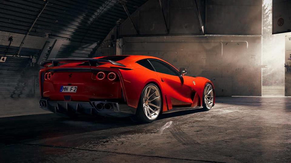 فراری 820 سوپرفست با تیونینگ نوویتک